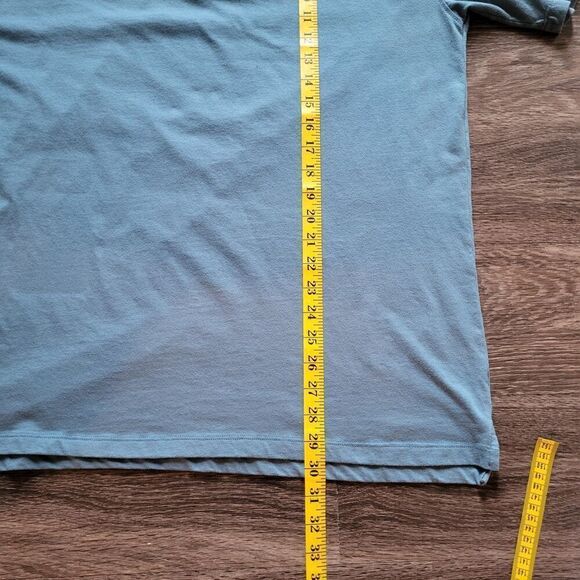 True Classic Men's Short Sleeved Buttoned Polo, Light Blue, Size XX Large XXL - Picture 5 of 5